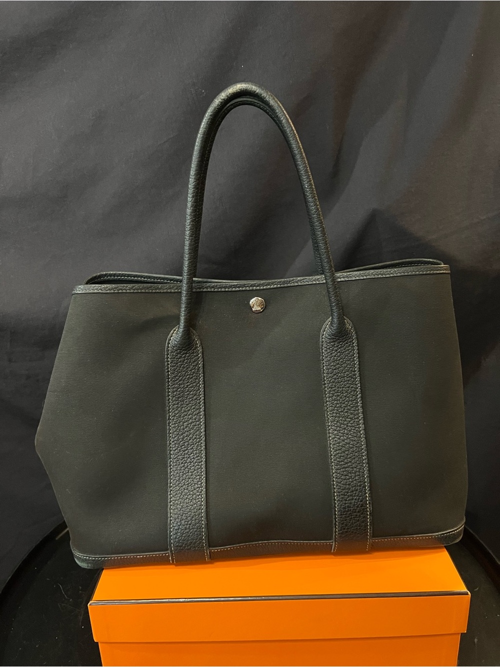 Hermes Garden Party- Color Noir